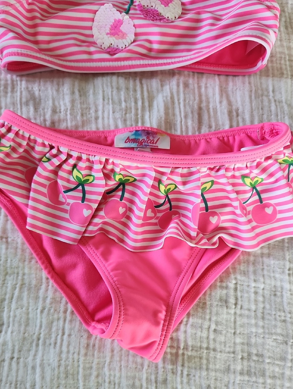 Bmagical Cherry Bikini Size 5 - Picture 3 of 3